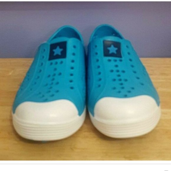 BOYS KIDS BREATHABLE AQUA SURGE WATERPROOF GUZMAN EVA SNEAKERS BLUE L 2/3 NWT - Picture 3 of 5